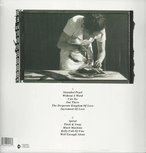GIANT SAND, *proVISIONS* (Fire Records; FAME024LP, UK 2018 reissue, Inner, Postcard, White Vinyl, Ltd Edition (1000)) 12" VG+/VG - Image 2