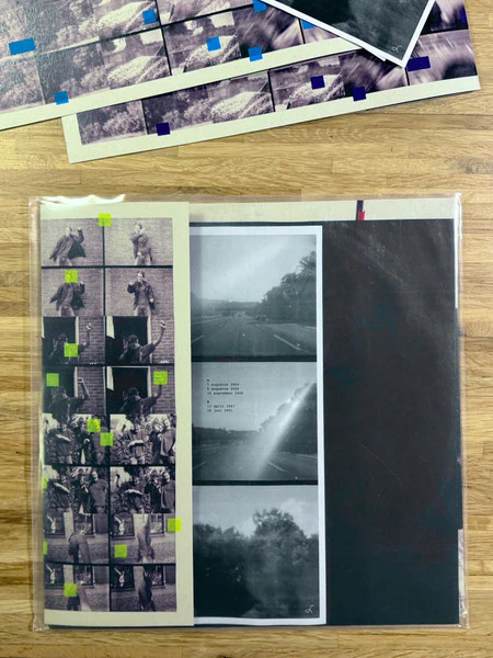 GIROTUNA, elektronische selectie (Vrystaete; Vrystaete21, Netherlands 2025, Screenprinted Fold Over Card Sleeve, Insert & Black Inner, Blue Variant Sleeve, Limited to 150 Copies) LP VG+/VG+ - Image 2