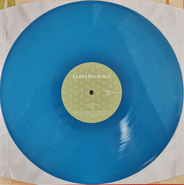 GLASS ANIMALS, How To Be A Human Being (Harvest/Wolf Tone; 2547979544, Europe 2016, Gatefold, Poster, Blue Vinyl, Vinyl Me Please exclusive pressing) LP EX/EX - Image 3