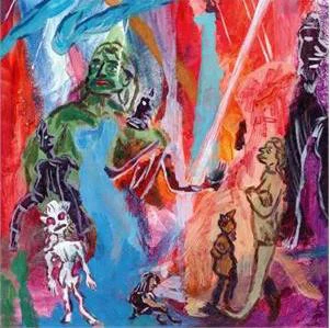 GOAT GIRL, Goat Girl (Rough Trade; RTRADLP884, UK 2018, Gatefold, Inner) LP EX/EX