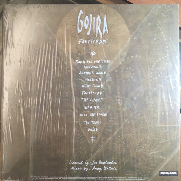 GOJIRA, Fortitude (Roadrunner; 075678644511, Europe 2021, Insert, Black Vinyl) LP NEW/NEW - Image 2