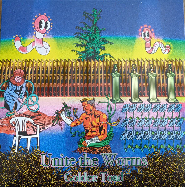 GOLDEN TOAD, Unite the Worms (Tip Top Recordings; none, UK, Europe & US 2025, Hot Pink Vinyl) LP VG/EX
