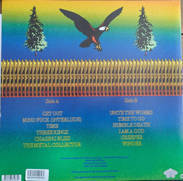 GOLDEN TOAD, Unite the Worms (Tip Top Recordings; none, UK, Europe & US 2025, Hot Pink Vinyl) LP VG/EX - Image 2