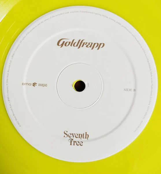 GOLDFRAPP, Seventh Tree (Mute; YSTUMM280, Europe 2021 Reissue, Gatefold, Inner, Yellow Vinyl) LP EX/VG+ - Image 3