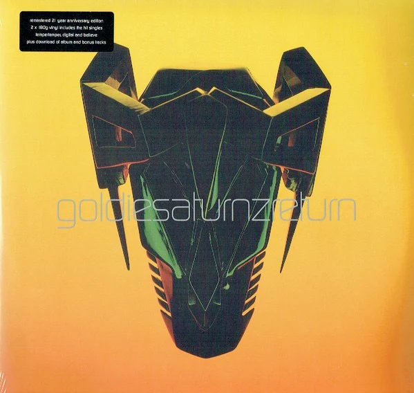 GOLDIE, Saturnz Return (Remastered 21 Year Anniversary Edition) (London Records; LMS5521265, UK 2019 Reissue, Gatefold, 2 Inners, 180 Gram & Download) 2xLP VG+/VG