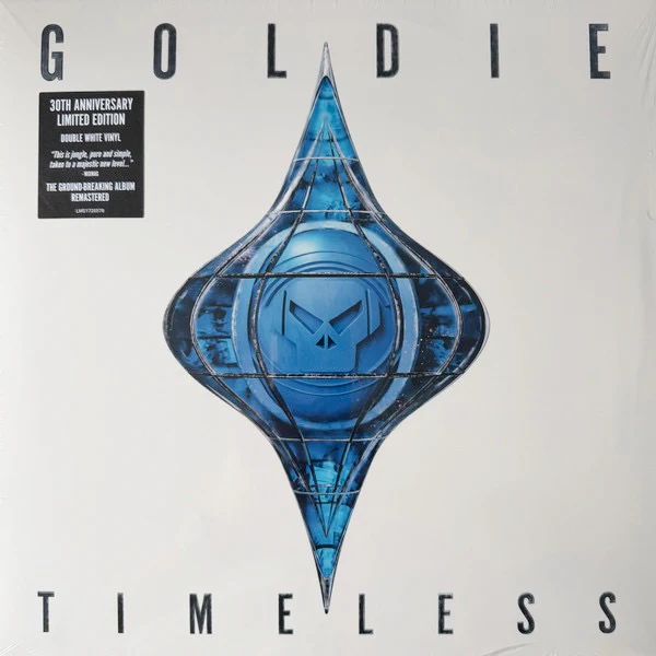 GOLDIE, Timeless (London Records; LMS1725578, Europe 2025 Reissue, 2 Inners, White Vinyl) 2xLP NEW/NEW