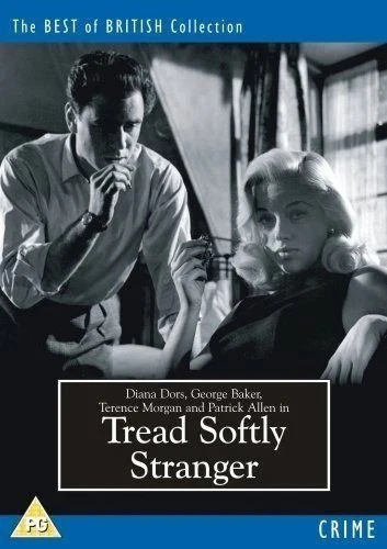 GORDON PARRY, DIANA DORS, Tread Softly Stranger (Odeon; ODNF125, UK ) DVD VG+/VG+