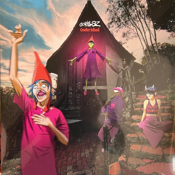 GORILLAZ, Cracker Island (Parlophone; 5054197213168, UK 2023, Inner & Insert) LP NEW/NEW