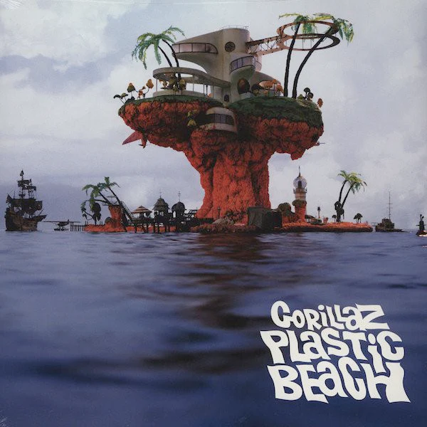 GORILLAZ, Plastic Beach (Parlophone; 5099962616614, Europe Reissue, Gatefold, 2 Inners, 180 Gram Vinyl) 2xLP VG+/VG+