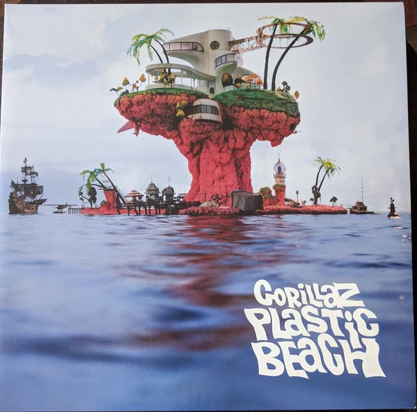 GORILLAZ, Plastic Beach (Parlophone; 5099962616614, Europe 2010s Reissue, Gatefold, 2 Inners) 2xLP NEW/NEW
