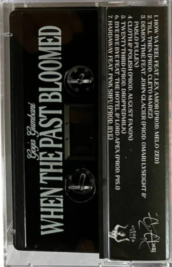 GOYA GUMBANI, When The Past Bloomed (Higher Self; none, UK 2023, J - Card) Cassette EX/EX - Image 2