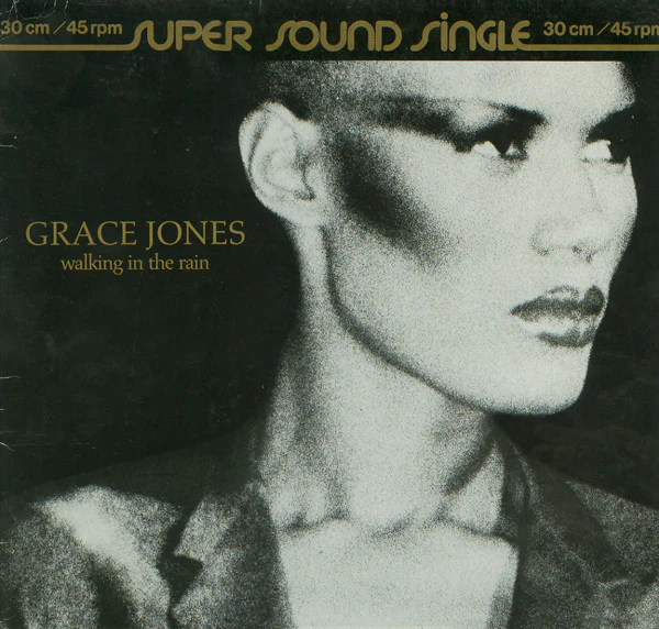 GRACE JONES, Walking In The Rain (Island Records; 600 459, Germany 1981) 12" VG/VG