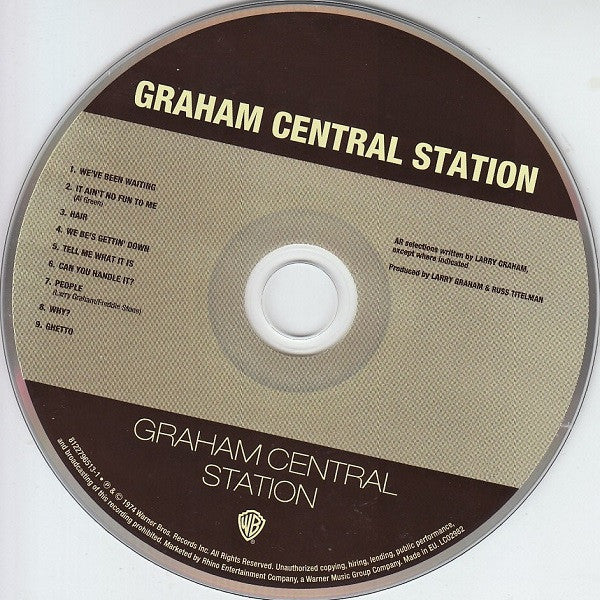 GRAHAM CENTRAL STATION, Original Album Series (Rhino Entertainment; 8122796513, UK 2013, Box Set, Inners) 5xCD EX/EX - Image 3