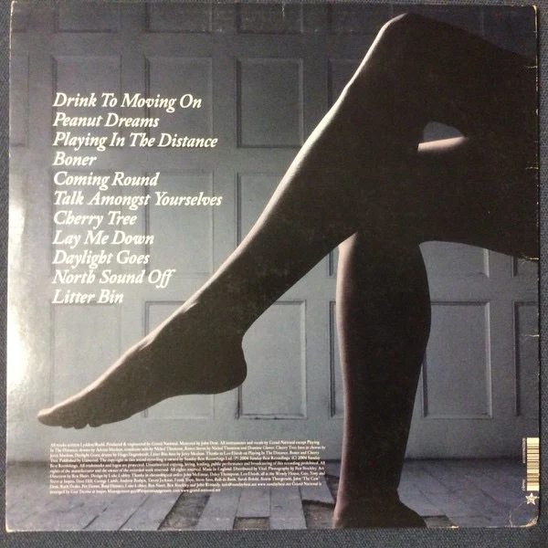 GRAND NATIONAL, Kicking The National Habit (Sunday Best Recordings; sbestlp3, UK 2004) LP G+/VG - Image 2