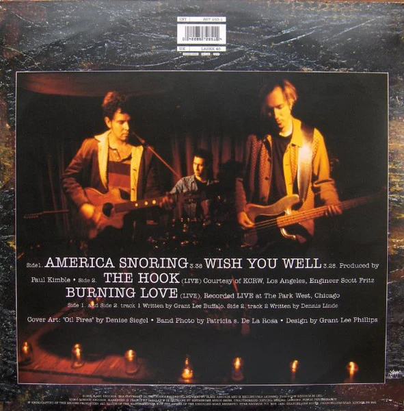 GRANT LEE BUFFALO, America Snoring (Slash; LASHX 45, UK & Europe 1993) 12" VG+/VG+ - Image 2