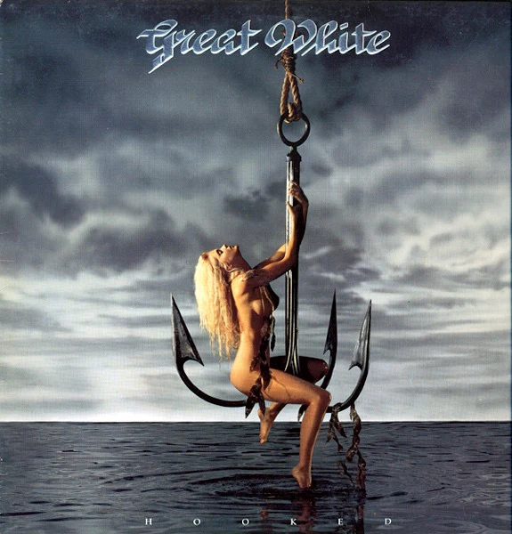GREAT WHITE, Hooked ([pias]; PIASC1081LP, USA & Europe 2025 Reissue, Inner) LP EX/EX