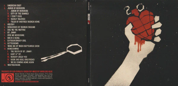 GREEN DAY, American Idiot 20 (Reprise Records ; 093624862680, US 2024, Box Set, sealed) 4xCD M/M - Image 2