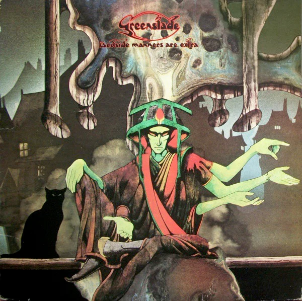GREENSLADE, Bedside Manners are Extra (WB Burbank without w Logo on Rim; K46259, UK 1973, Gatefold) LP G/G+