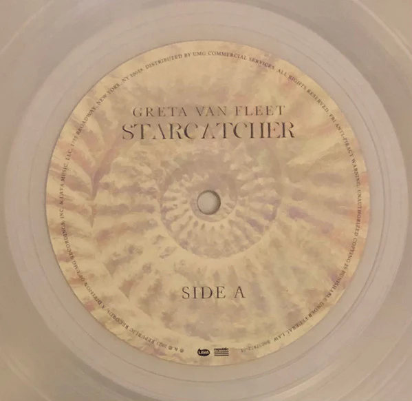 GRETA VAN FLEET, Starcatcher (Republic Records; 00602455640987, Europe 2023, Embossed Sleeve, Booklet, Clear Vinyl), SALE - Up to 50% Off the Original Price LP VG+/VG+ - Image 3