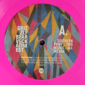 GRIZZLY BEAR, Veckatimest (Warp Records ; WARPLP182V, US 2021 Reissue, 2 Inners & Booklet, Print, Pink & Orange Vinyl, with Obi, Vinyl Me Please Essentials series) 2xLP VG+/VG+ - Image 3
