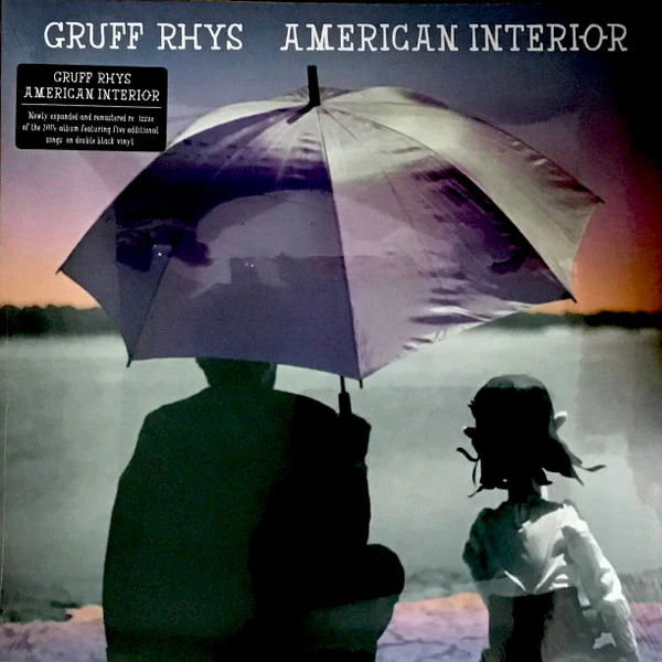 GRUFF RHYS, American Interior (Rough Trade; RT0537LP, Europe 2025 Reissue, Gatefold, Insert, Expanded and remastered reissue, Super Furry Animals), SALE - Up to 50% Off the Original Price  2xLP EX/EX