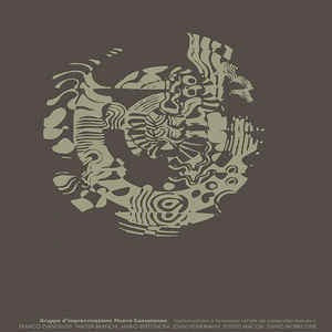 GRUPPO DI IMPROVVISAZIONE NUOVA CONSONANZA, Gruppo di Improvvisazione Nuova Consonanza (Superior Viaduct; SV067, US 2014 Reissue, Picture Sleeve, Black Inner) LP VG+/VG+