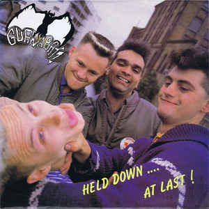 GUANA BATZ, Held Down to Vinyl at Last (ID; NOSE4, France 1985, Inner) LP VG+/VG