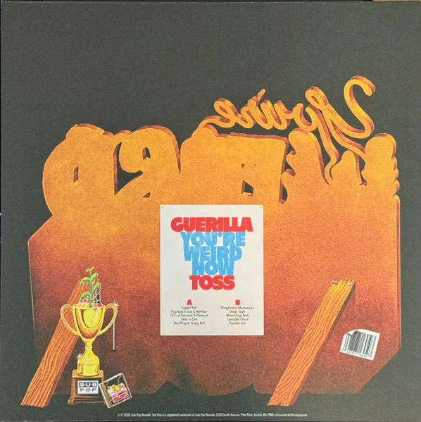 GUERILLA TOSS, Youre Weird Now (Sub Pop; SP1645X, Europe 2025, Inner, Loser Edition Light Blue Vinyl), SALE - Up to 50% Off the Original Price  LP NEW/NEW - Image 2