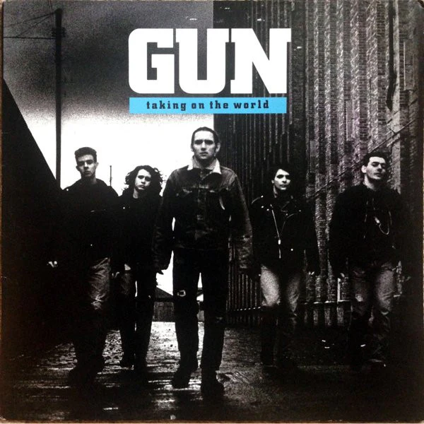 GUN, Taking On The World (A&M Records; AMA 7007, UK 1989, Inner) LP VG/VG