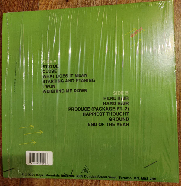GUSTAF, Package Pt. 2 (Royal Mountain Records ; RMR-173-1, Worldwide 2024, Inner, Green Vinyl) LP EX/EX - Image 2