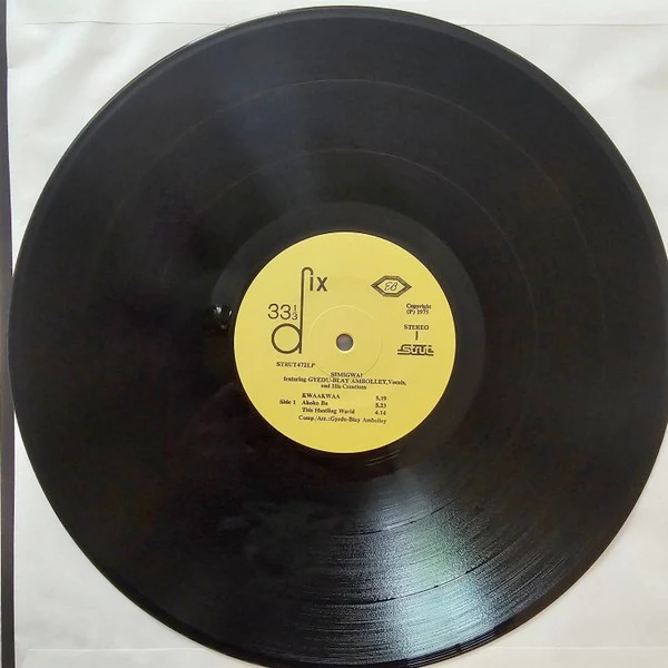 GYEDU BLAY AMBOLLEY, Simigwa (Strut; STRUT472LP, Germany 2025 Reissue, Insert), SALE - Up to 50% Off the Original Price LP NEW/NEW - Image 3