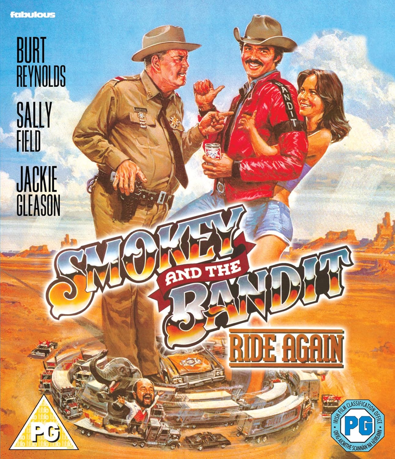 HAL NEEDHAM, Smokey And The Bandit Ride Again (, UK 2016) Blu-Ray VG+/VG+