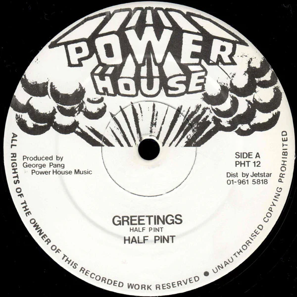 HALF PINT, Greetings (Power House; PHT 12, UK 1986, Picture Sleeve) 12" VG/G+ - Image 3