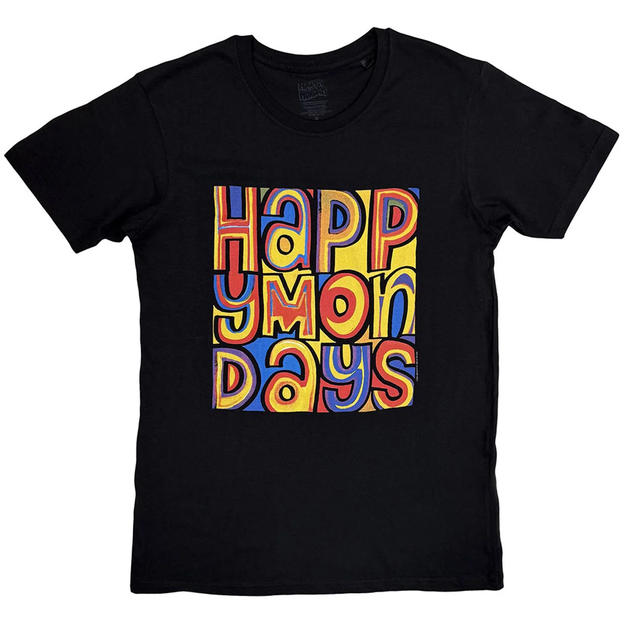 HAPPY MONDAYS, Happy Mondays T-Shirt: Greatest Hits (Black) S (, UK ) Accessories NEW/NEW