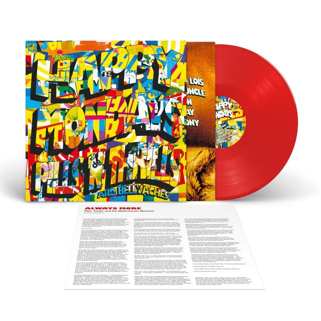 HAPPY MONDAYS, Pills ‘n’ Thrills and Bellyaches (London Records Ltd.; LMS1725739, Europe 2026 Reissue, Red Vinyl Edition) LP NEW/NEW - PRE-ORDER