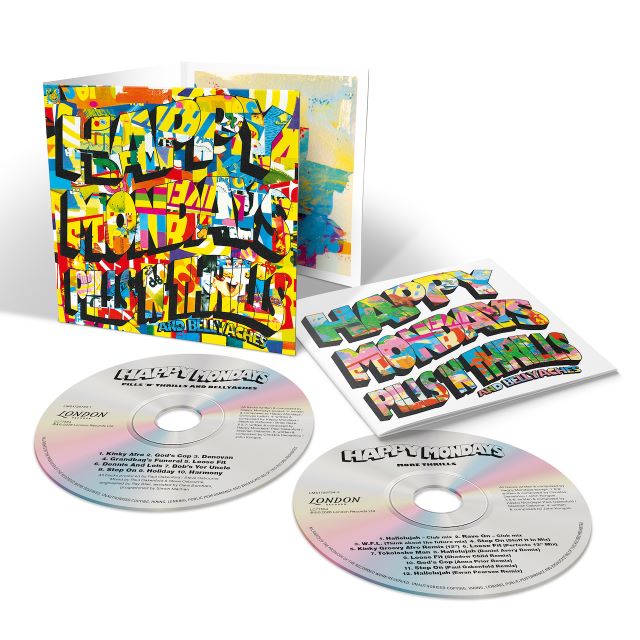 HAPPY MONDAYS, Pills ‘n’ Thrills and Bellyaches (London Records Ltd.; LMS1725733, Europe 2026 Reissue) 2xCD NEW/NEW - PRE-ORDER