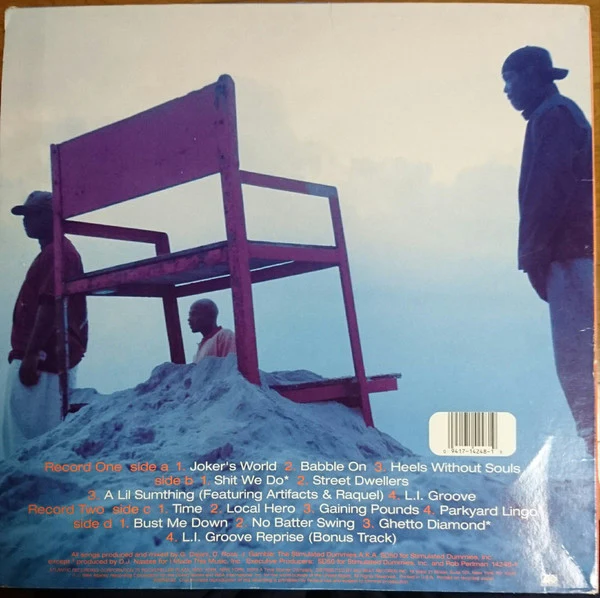 HARD 2 OBTAIN, Ism & Blues (Atlantic; 14248-1, US 1994, No Insert) 2xLP VG/G+ - Image 2