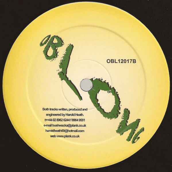 HAROLD HEATH, Time To Slide (Oblong Records; OBL12017, UK 2002, Company Sleeve) 12" VG/VG+ - Image 2
