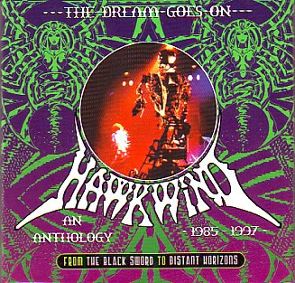 HAWKWIND, The Dream Goes On - An Anthology 1985 - 1997 (Atomhenge; ATOMBOX 3003, UK 2008, Box Set, Booklet) 3xCD VG+/VG+