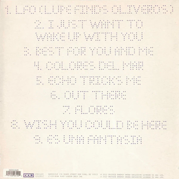 HELADO NEGRO, Phasor (4AD; 4AD0610LPE, Europe 2024, Inner, Translucent Vinyl) LP EX/EX - Image 2