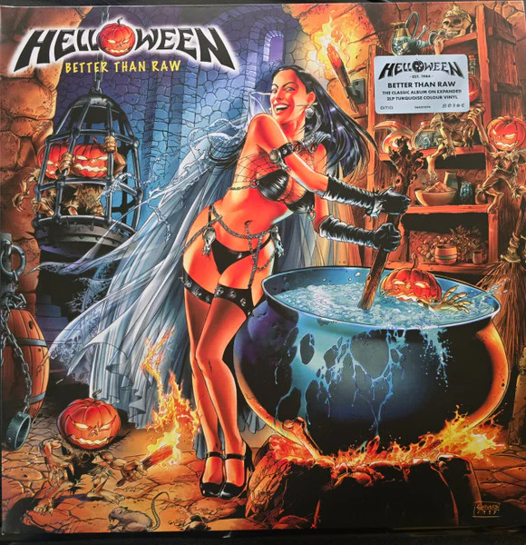 HELLOWEEN, Better Than Raw (Sanctuary; 964211570, Europe 2026 Reissue, Gatefold, 2 Inners, Turquoise Vinyl) 2xLP NEW/NEW