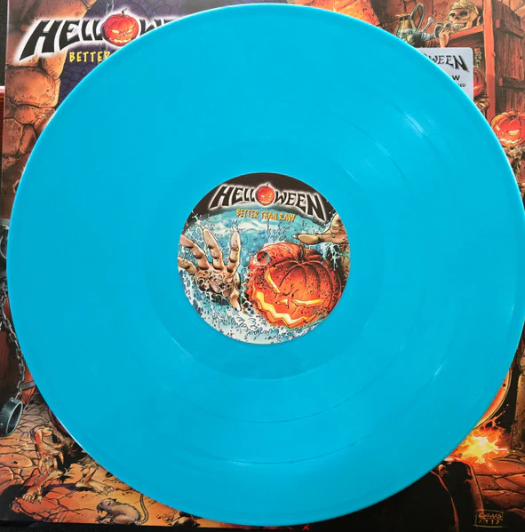 HELLOWEEN, Better Than Raw (Sanctuary; 964211570, Europe 2026 Reissue, Gatefold, 2 Inners, Turquoise Vinyl) 2xLP NEW/NEW - Image 2