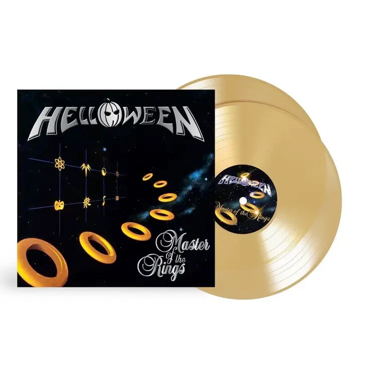 HELLOWEEN, Master of the Rings (BMG; 964211590, Europe 2026 Reissue, Gatefold, 2 Inners, Opaque Gold Vinyl) 2xLP NEW/NEW