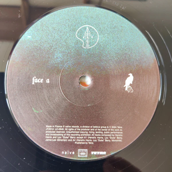 HENDRIX HARRIS, Awakening (Believe Recordings; JTZ012, ) LP VG/EX - Image 3