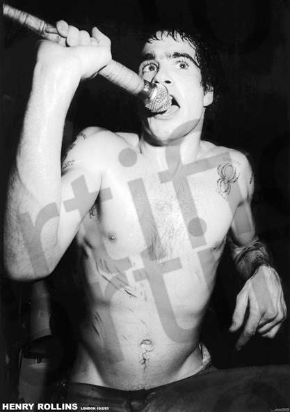HENRY ROLLINS, Poster (84.1cm x 59.4cm; ART048, UK ) Accessories NEW/NEW