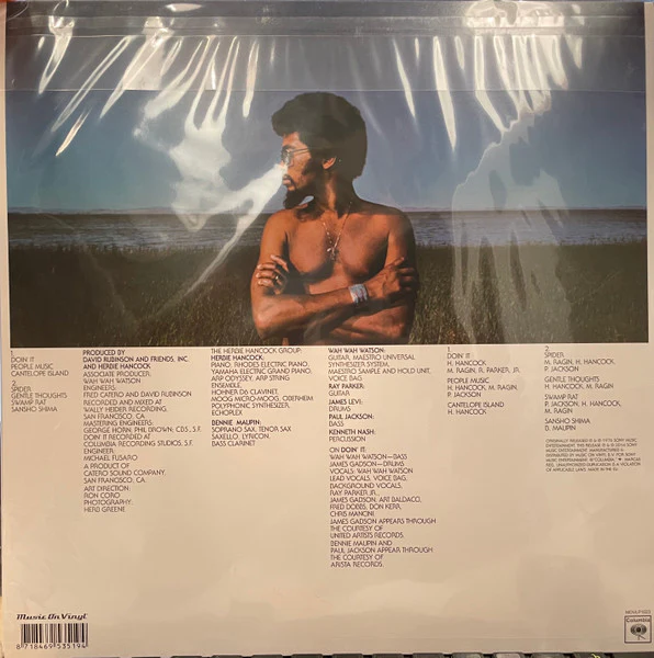 HERBIE HANCOCK, Secrets (Music On Vinyl; MOVLP1023, Europe 2014 Reissue, 180 Gram Vinyl.) LP VG+/VG+ - Image 2