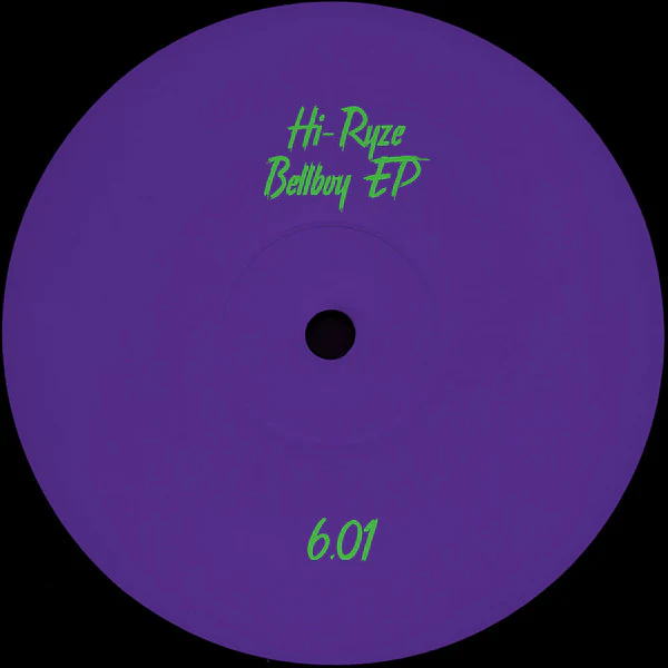 HI-RYZE, Bellboy EP (PARTOUT; 6.01, France 2019, Plain Sleeve) 12" /VG