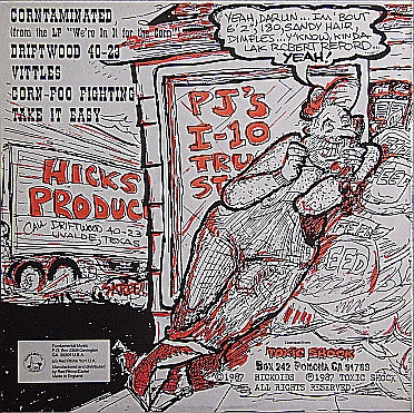 HICKOIDS, Hard Corn (Fundamental; Holy 6, UK 1987, Picture Sleeve), SALE - Up to 50% Off the Original Price 12" EP VG/VG - Image 2