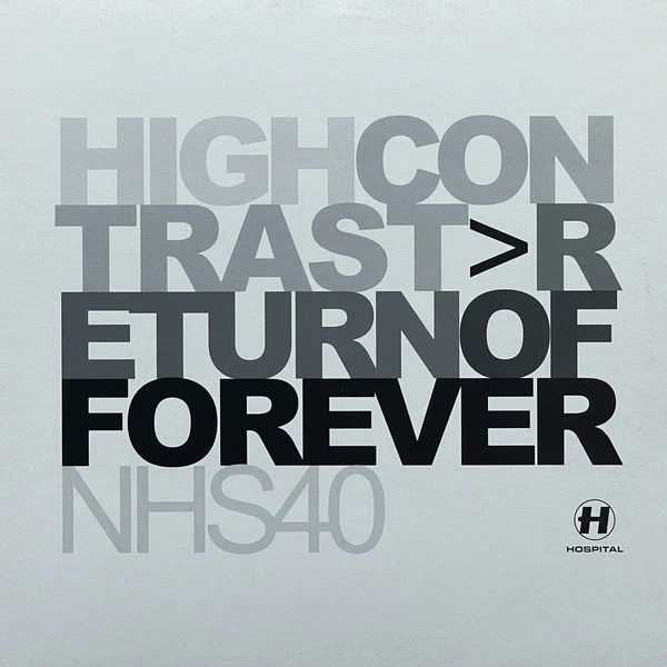 HIGH CONTRAST, Return Of Forever (Hospital Records; NHS40, UK 2002, Picture Sleeve) 12" VG/VG+