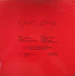 HILTON WITH THE HILTON FYLE BAND, Salut Africa (Finesse Records; FIN 401, UK 1988), SALE - Up to 50% Off the Original Price LP VG+/VG - Image 2